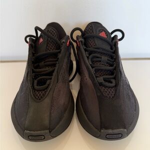 Adidas Kids Black and Red Sneakers